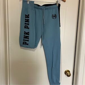 PINK Victoria's Secret Blue Joggers